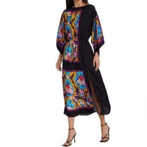 La DoubleJ Gateway Printed Midi Dress size XS